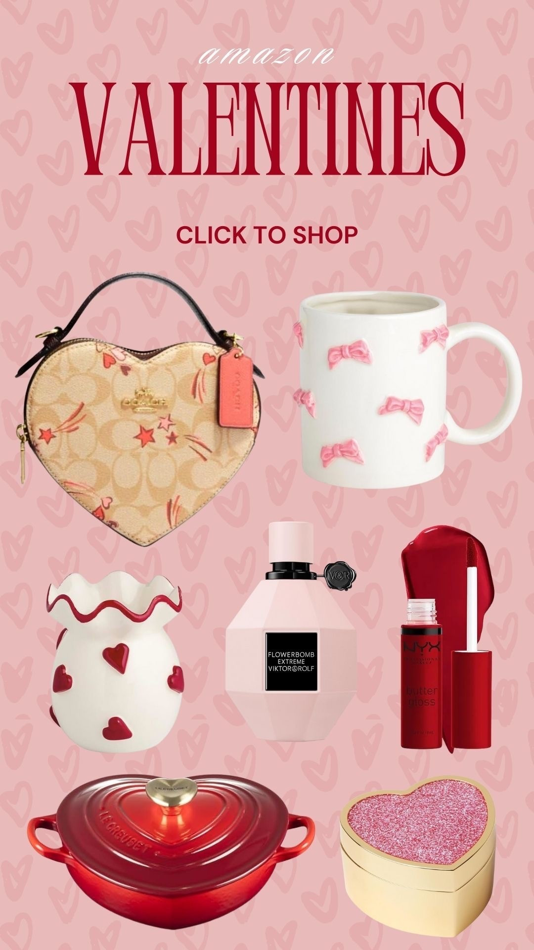 💘 Amazon Valentine’s 💘
Sweet and festive picks for Valentine’s Day — decor, gifts, and cozy essentials ✨
#valentinesday #amazonvalentines #holidayfinds #giftinspo #ltkholiday #valentinesdecor #amazonmusthaves


#LTKSeasonal #LTKFindsUnder50 #LTKFindsUnder100