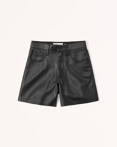 Vegan Leather Dad Short | Abercrombie & Fitch (US)