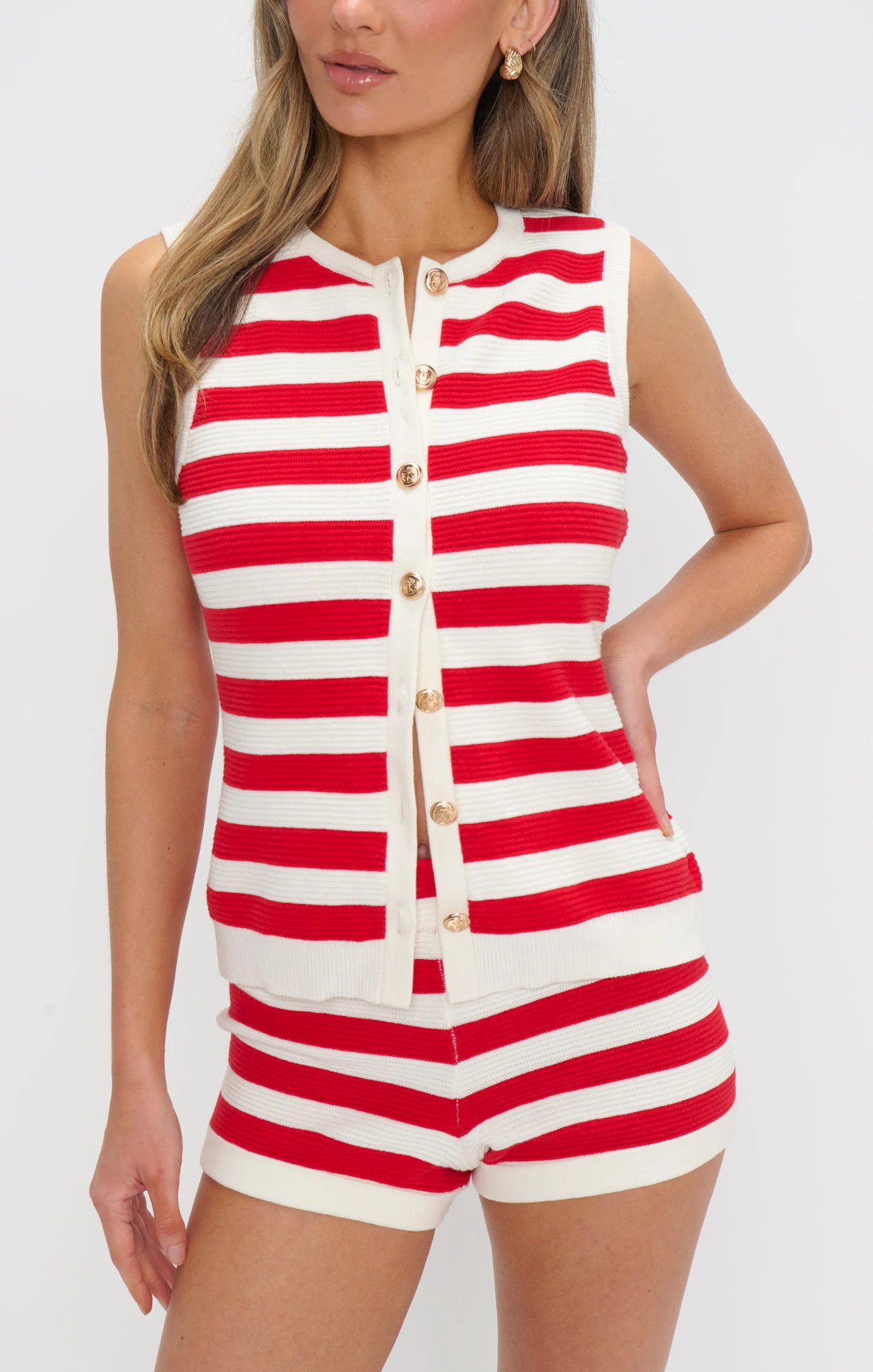 Red Stripe Delight Knit | Show Me Your Mumu
