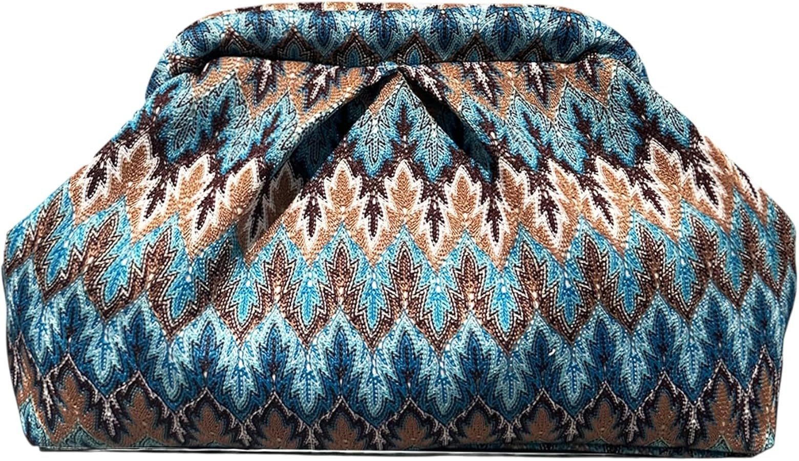 Bohemian Handmade Woven Clutch Purse handbag for women, Bridesmaid Gift, Birthday Gift Evening Ba... | Amazon (US)