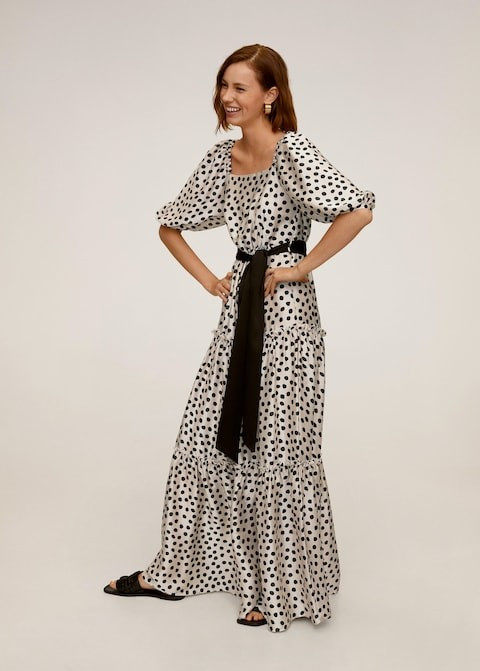 Belt long dress | MANGO (US)