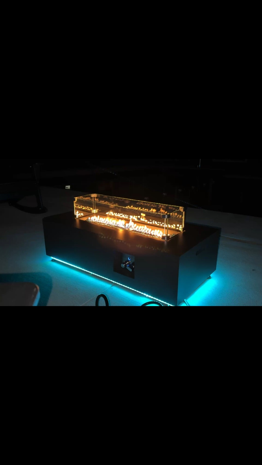 The weather is perfect for a firepit session. #firepit #ledlights #outdoorsitting 

#LTKActive #LTKHome