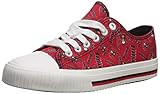 FOCO Womens NCAA College Low Top Big Logo Canvas Sneakers | Amazon (US)