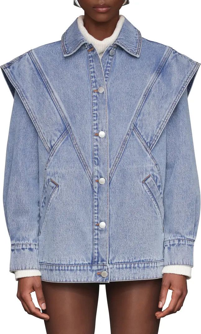 Oversize Seamed Jacket | Nordstrom Rack