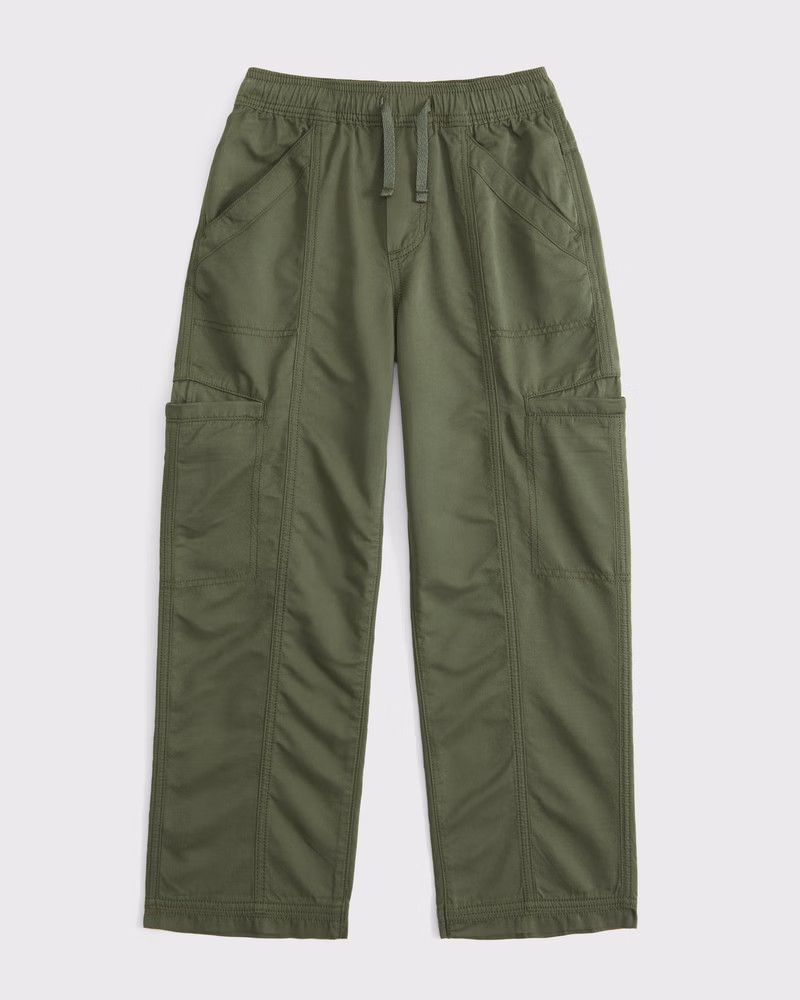 nylon pull-on pants | Abercrombie & Fitch (US)