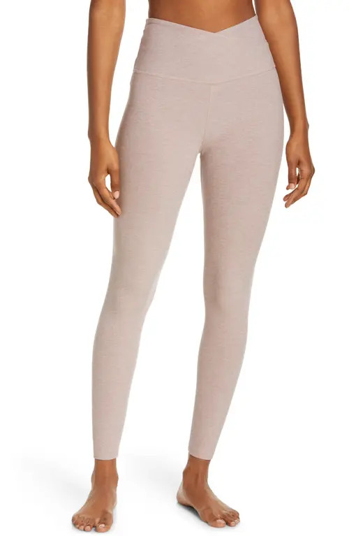 Beyond Yoga At Your Leisure High Waist Leggings in Chai at Nordstrom, Size Small | Nordstrom