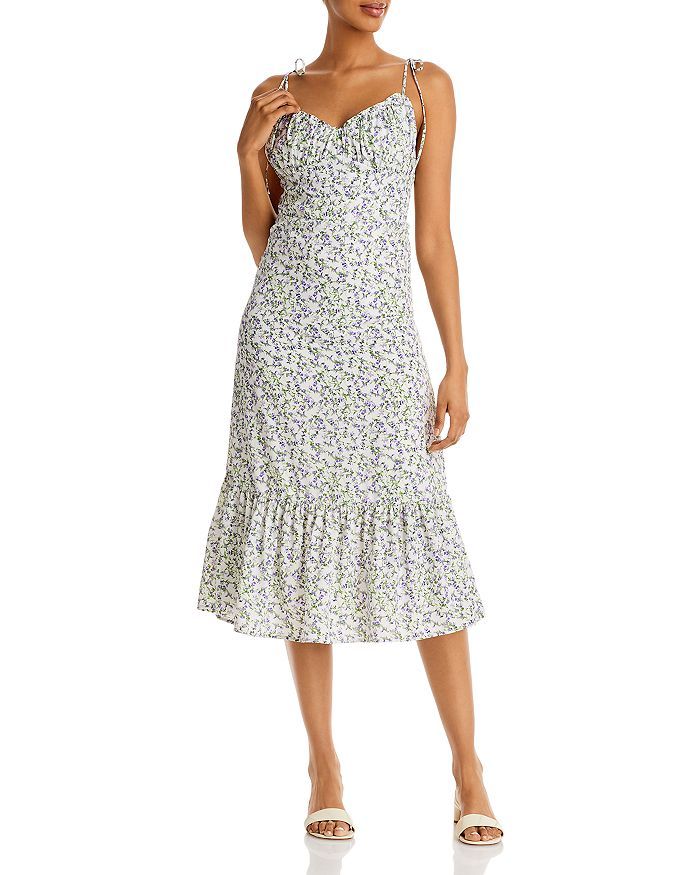 AQUA Floral Midi Dress - 100% Exclusive Back to Results -  Women - Bloomingdale's | Bloomingdale's (US)
