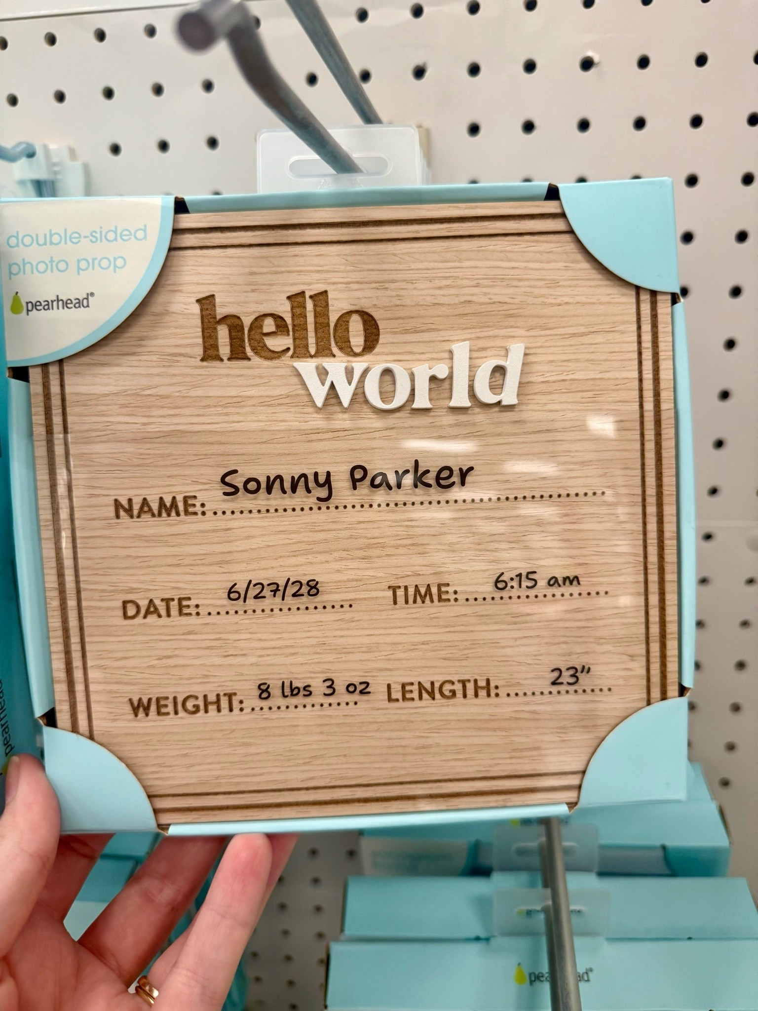 “Hello world” sign for new baby

#LTKBaby #LTKKids #LTKBump