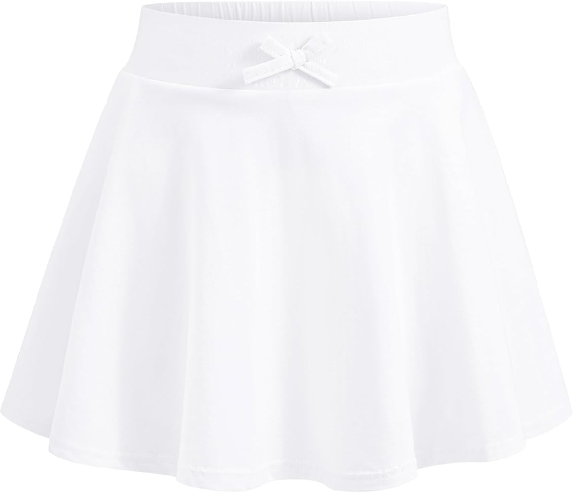 BOOPH Girls Skirts Kids Casual Mini Skorts Toddler Athletic Uniform Skirts with Pockets | Amazon (US)