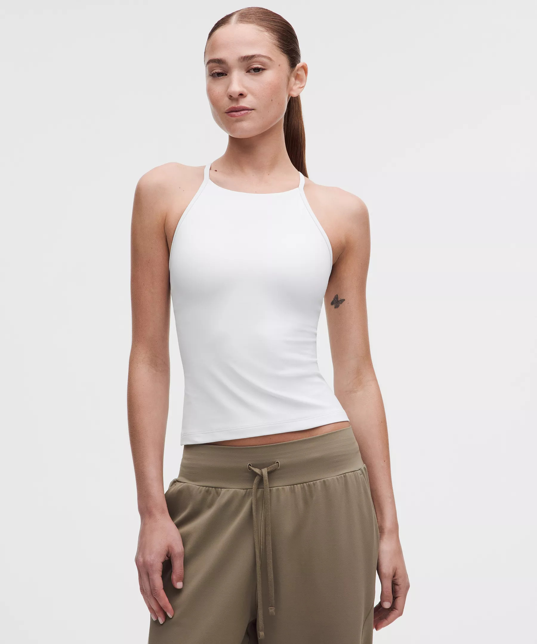 Flow Y High-Neck Tank Top *Light Support, B/C Cup | lululemon (CA)