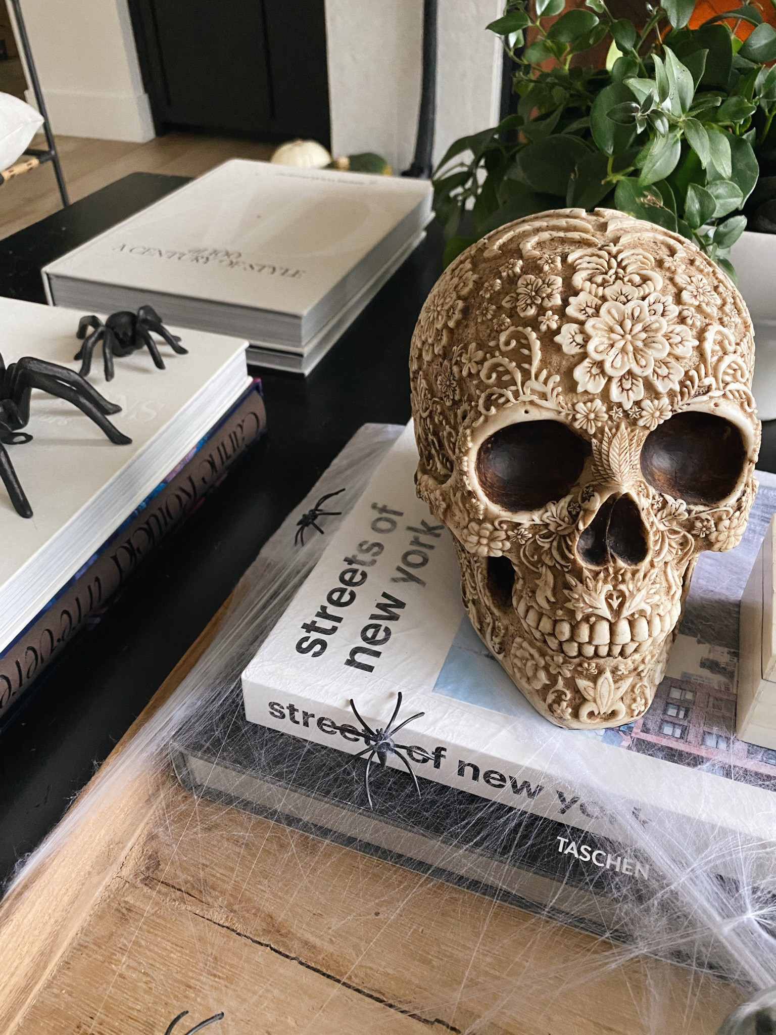 My fav decorative skull for Halloween is back in stock 

#LTKunder50 #LTKSeasonal #LTKunder100