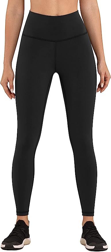 CRZ YOGA Women's Ulti-Dry Workout Leggings 25 Inches - High Waisted Yoga Pants 7/8 Athletic Leggi... | Amazon (US)