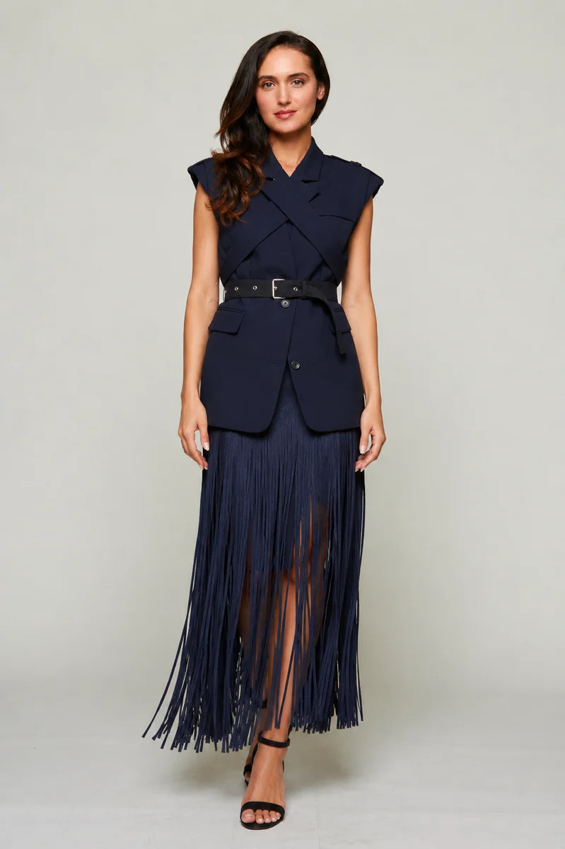 Alina Belted Vest | Benaar La