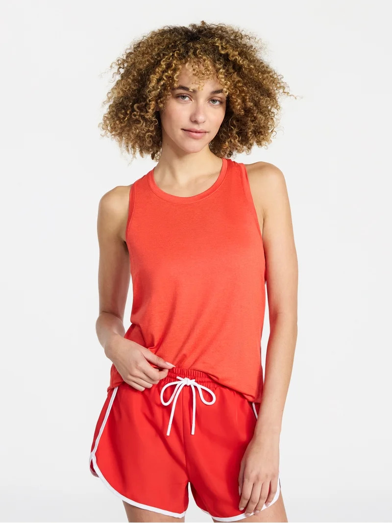 Athletic Works Women's ButterCore Racerback Tank Top, Sizes XS-XXXL | Walmart (US)