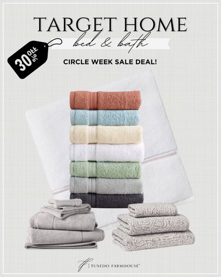 30% off bed and bath during Target Circle Week Sale!

#ltkfindsunder50

#LTKhome #LTKsalealert #LTKxTarget