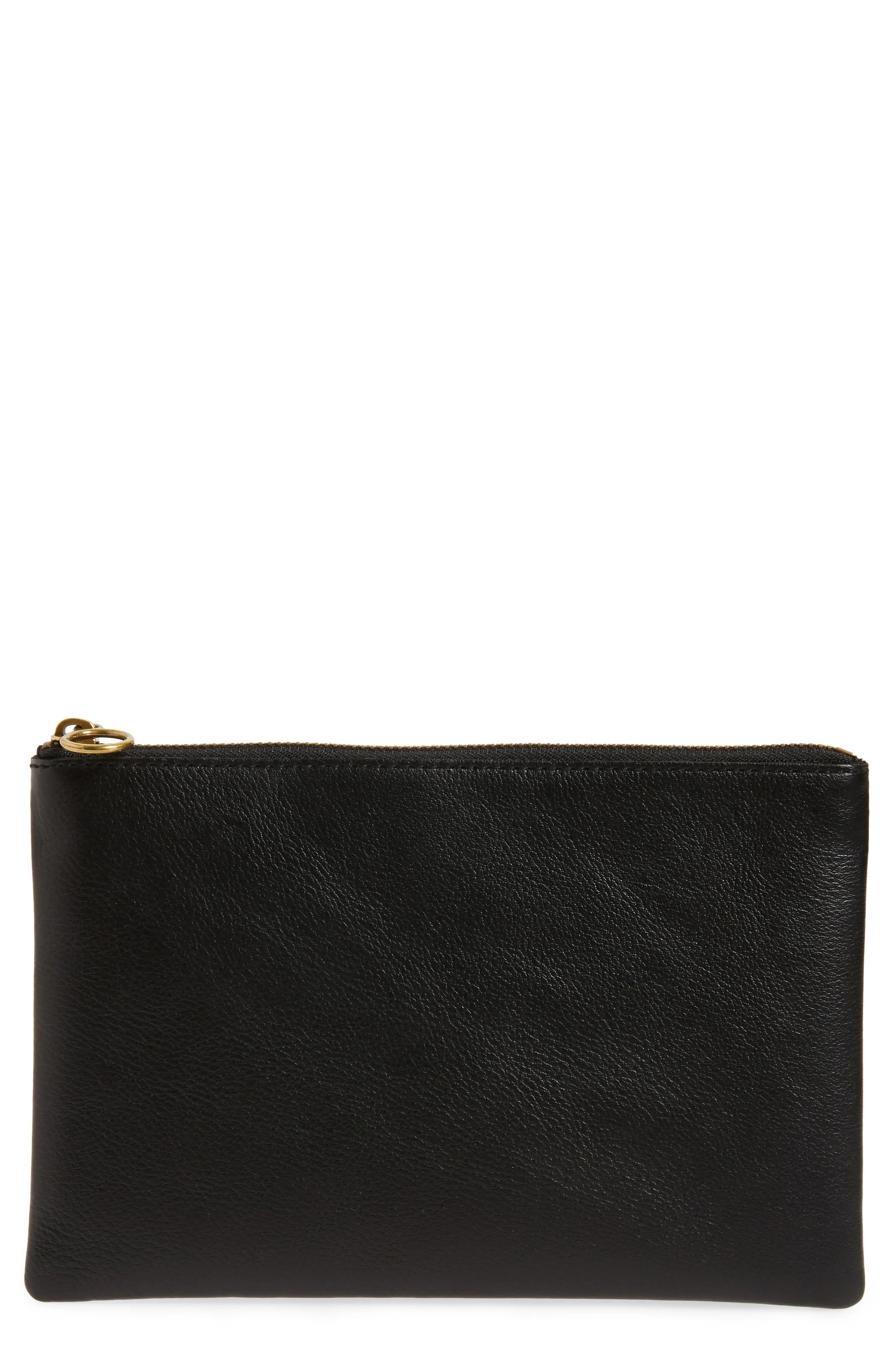 The Leather Pouch Clutch | Nordstrom