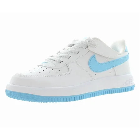 Nike Force 1 Low Easyon PS Girls Shoes Size 9  Color: White/Aquarius Blue/White | Walmart (US)