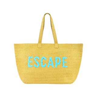 Concept One "Escape" Woven Straw Tote Bag | CVS Health