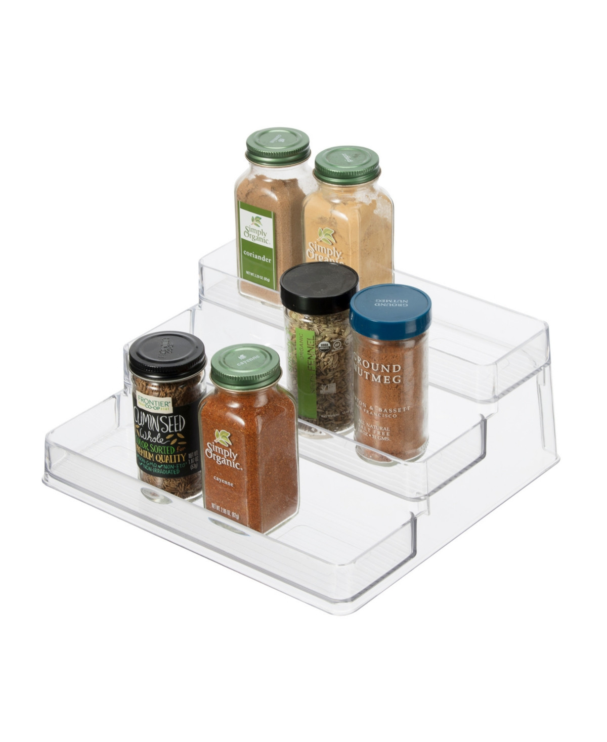 Oggi 3 Tier Spice Organizer & Pantry Storage - Clear | Macy's