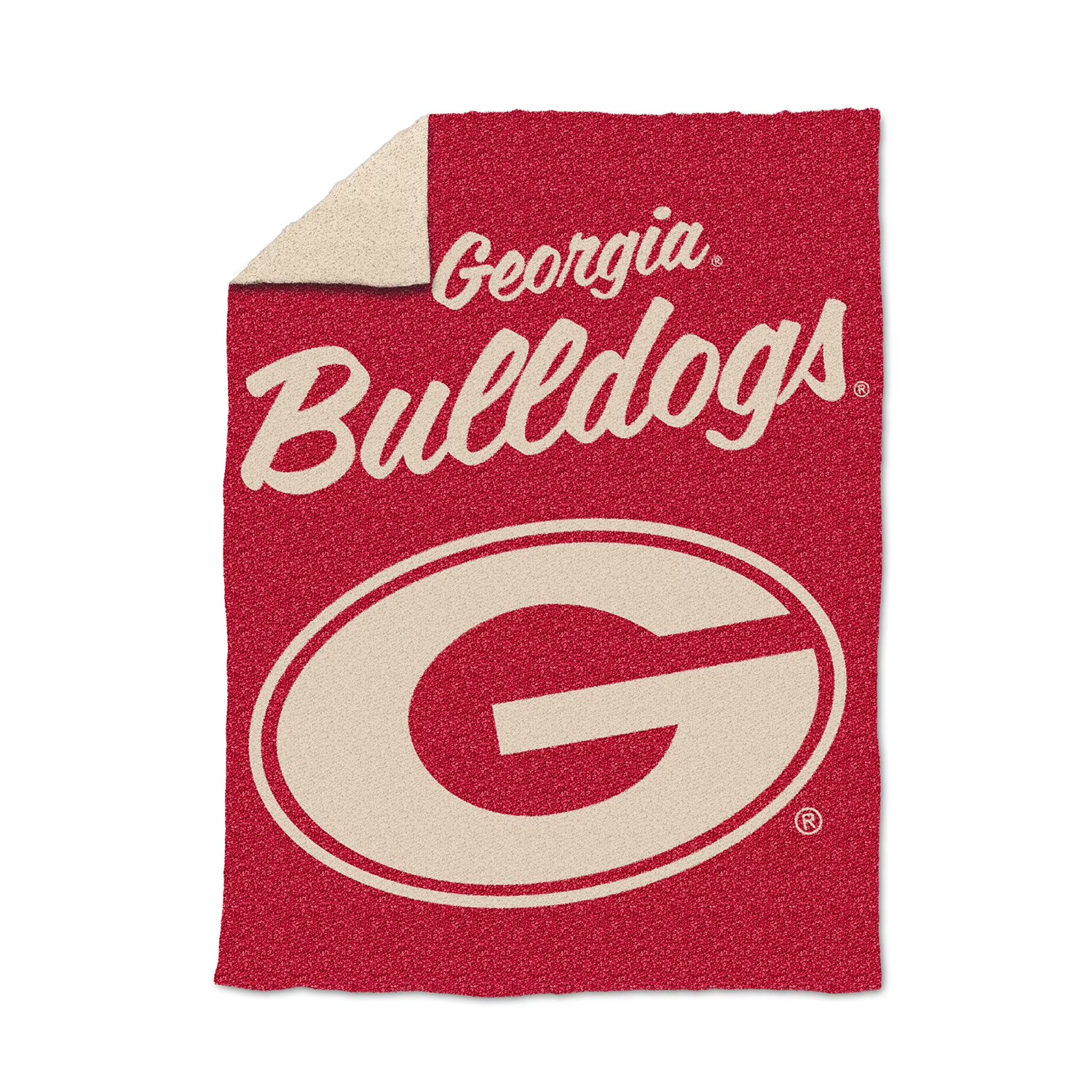 Logo Brands Georgia Bulldogs Luxe Dreams Throw, 60" x 80" | Sam's Club