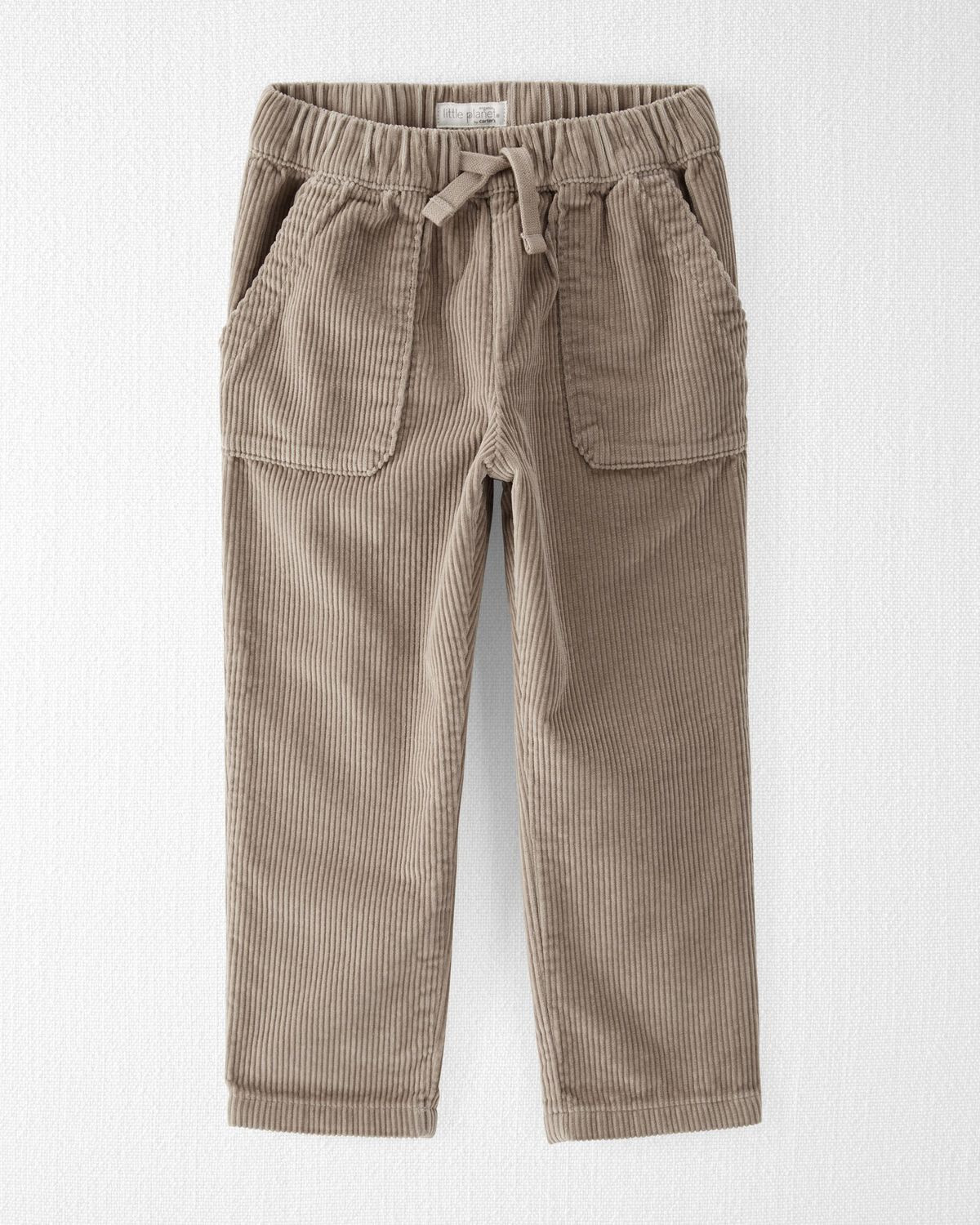Toddler Organic Cotton Corduroy Pants in Baby Otter - Little Planet | Carter's | Carter's Inc