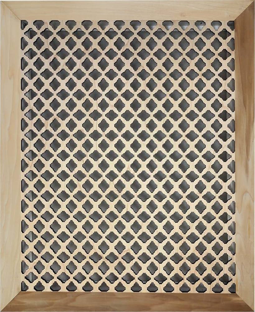 Stellar Air Wood Decorative Return Air Grille, Heavy Duty Decorative Wall Grille for Home, Walls, and Ceilings Vents (not for Floor use) Easily Installation, Style Imperial, (30 x 14) Flush | Amazon (US)