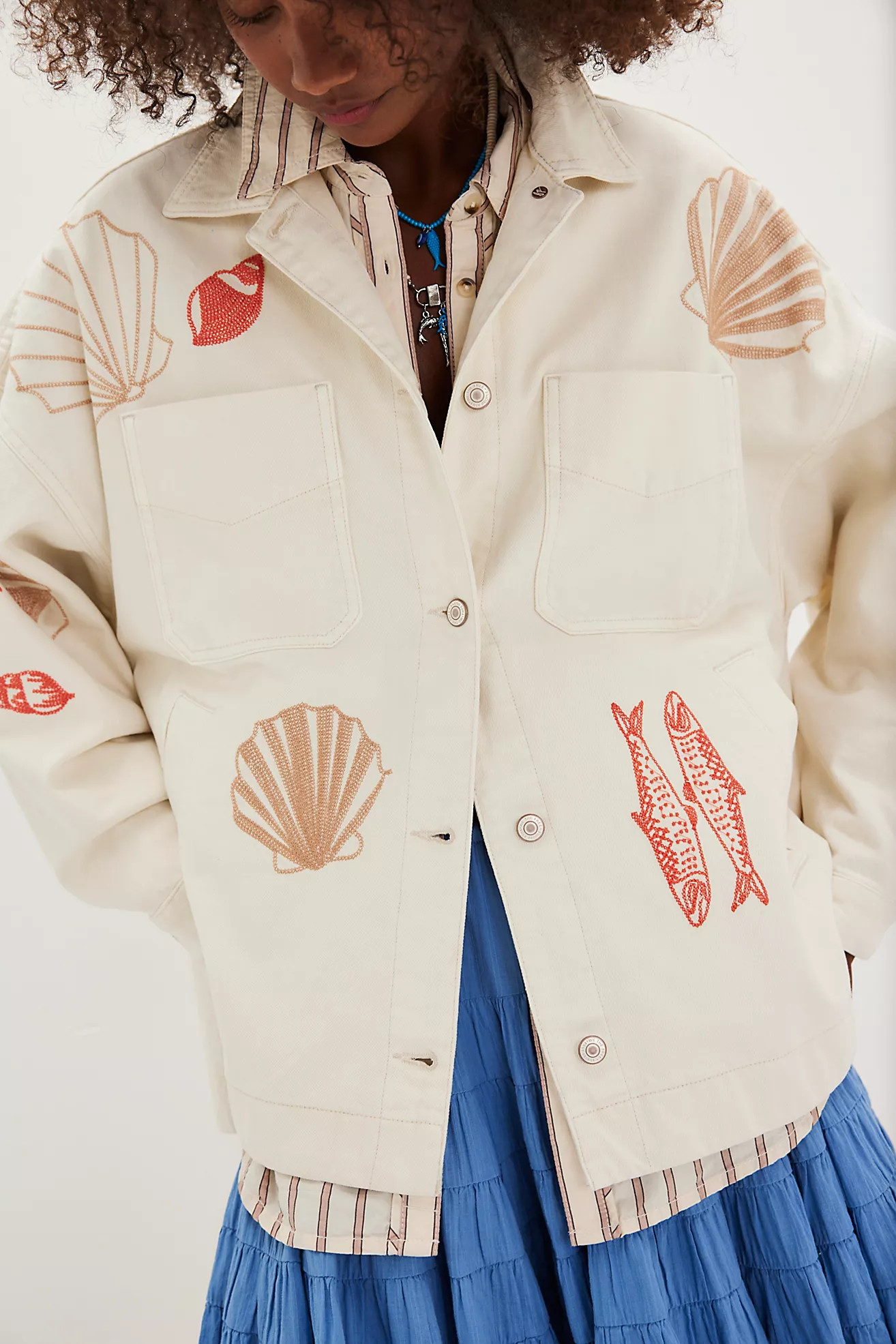 We The Free Madison City Embroidered Jacket | Free People (Global - UK&FR Excluded)