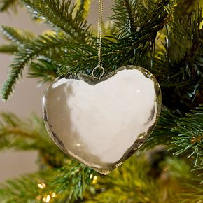Brass Heart Ornament | West Elm (US)