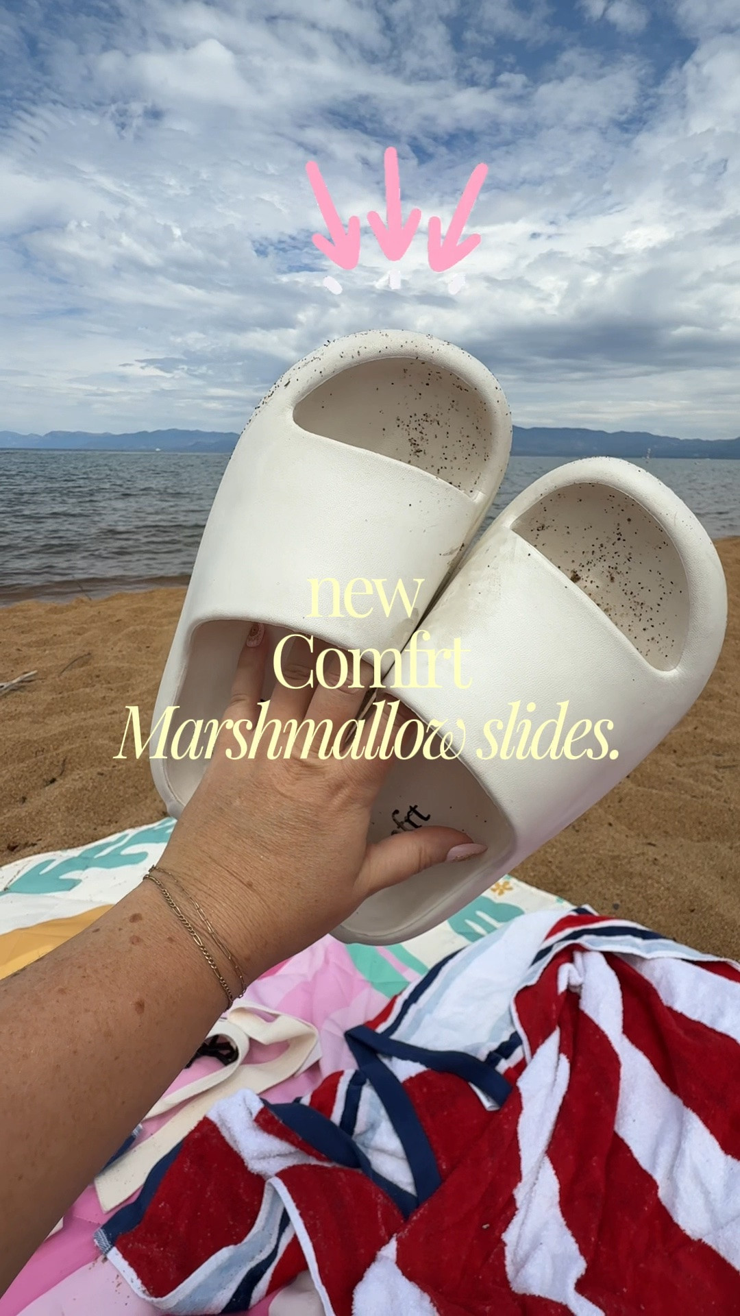 New 🆕 comfrt marshmallow slides

#LTKSaleAlert #LTKTravel #LTKSwim