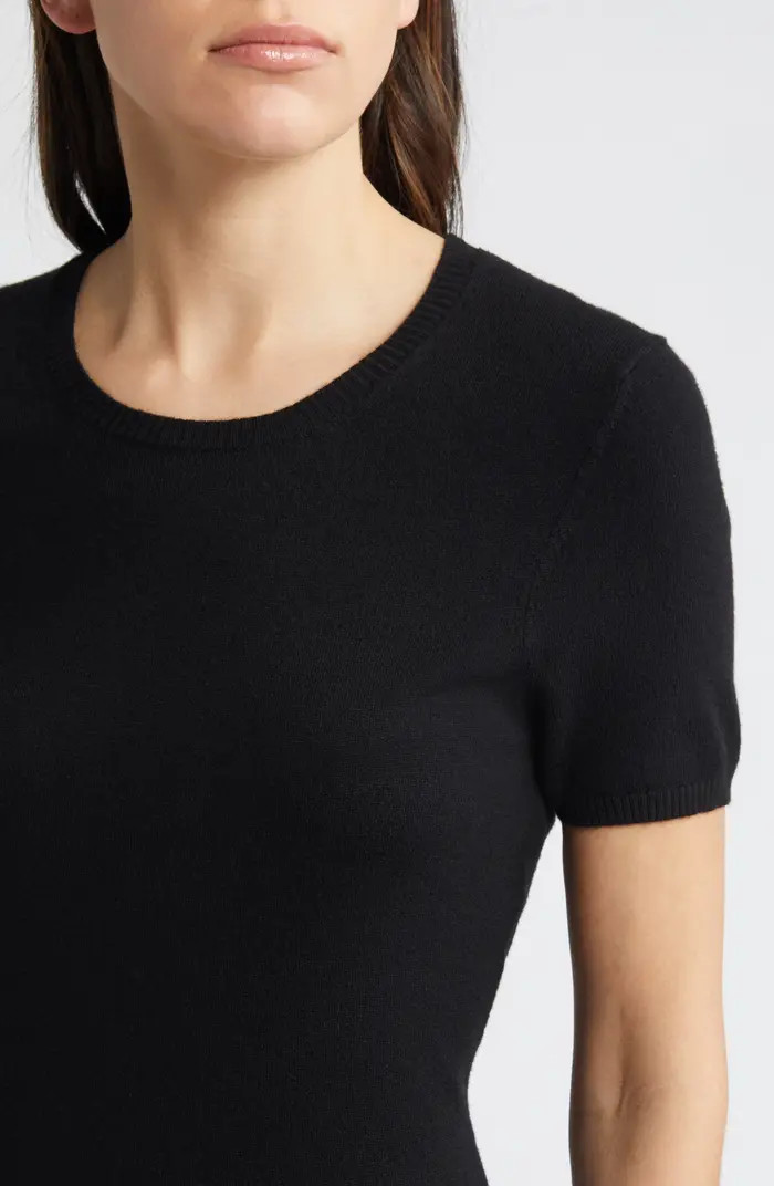 Steve Madden Francis Short Sleeve Maxi Sweater Dress | Nordstrom | Nordstrom