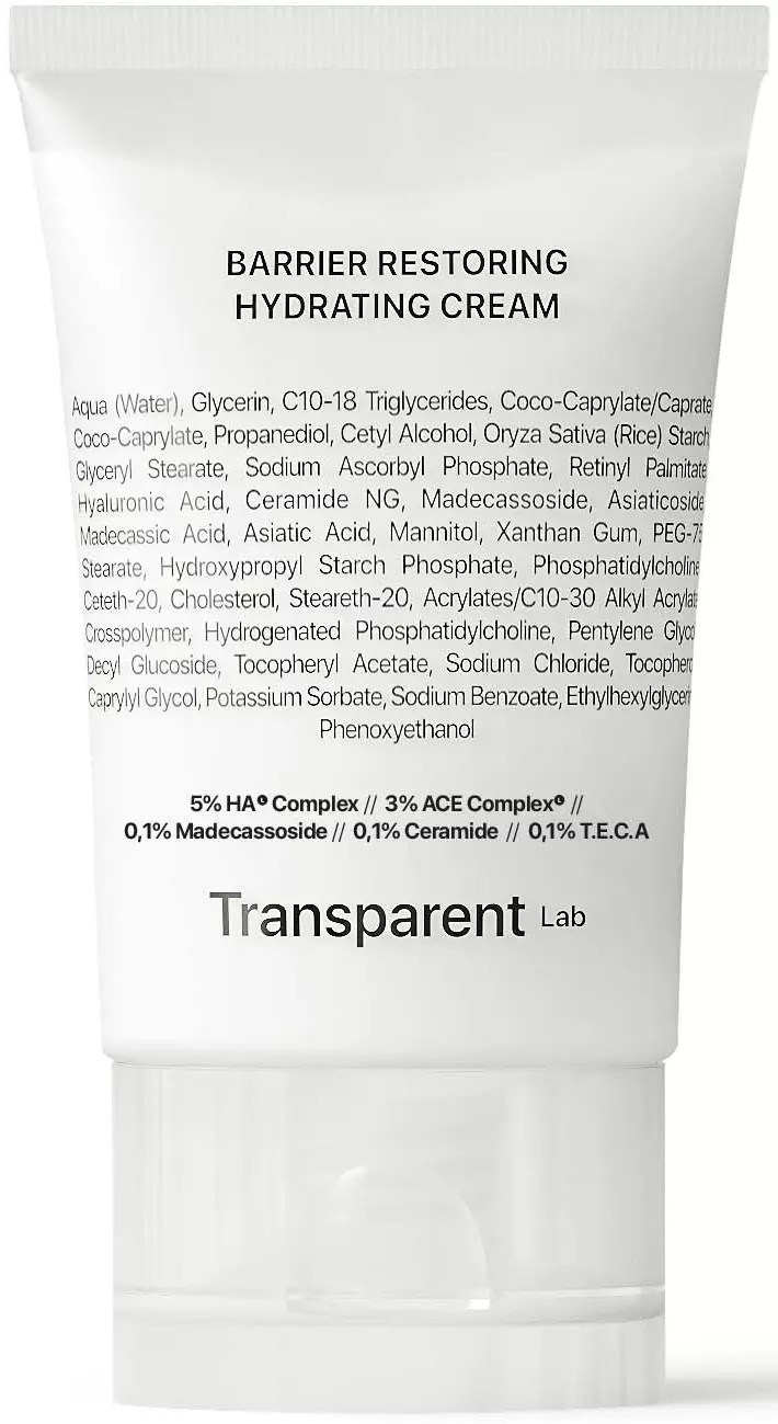 NICHE BEAUTY LAB Transparent Lab Barrier Restoring Hydrating Cream 50 ml | LYKO