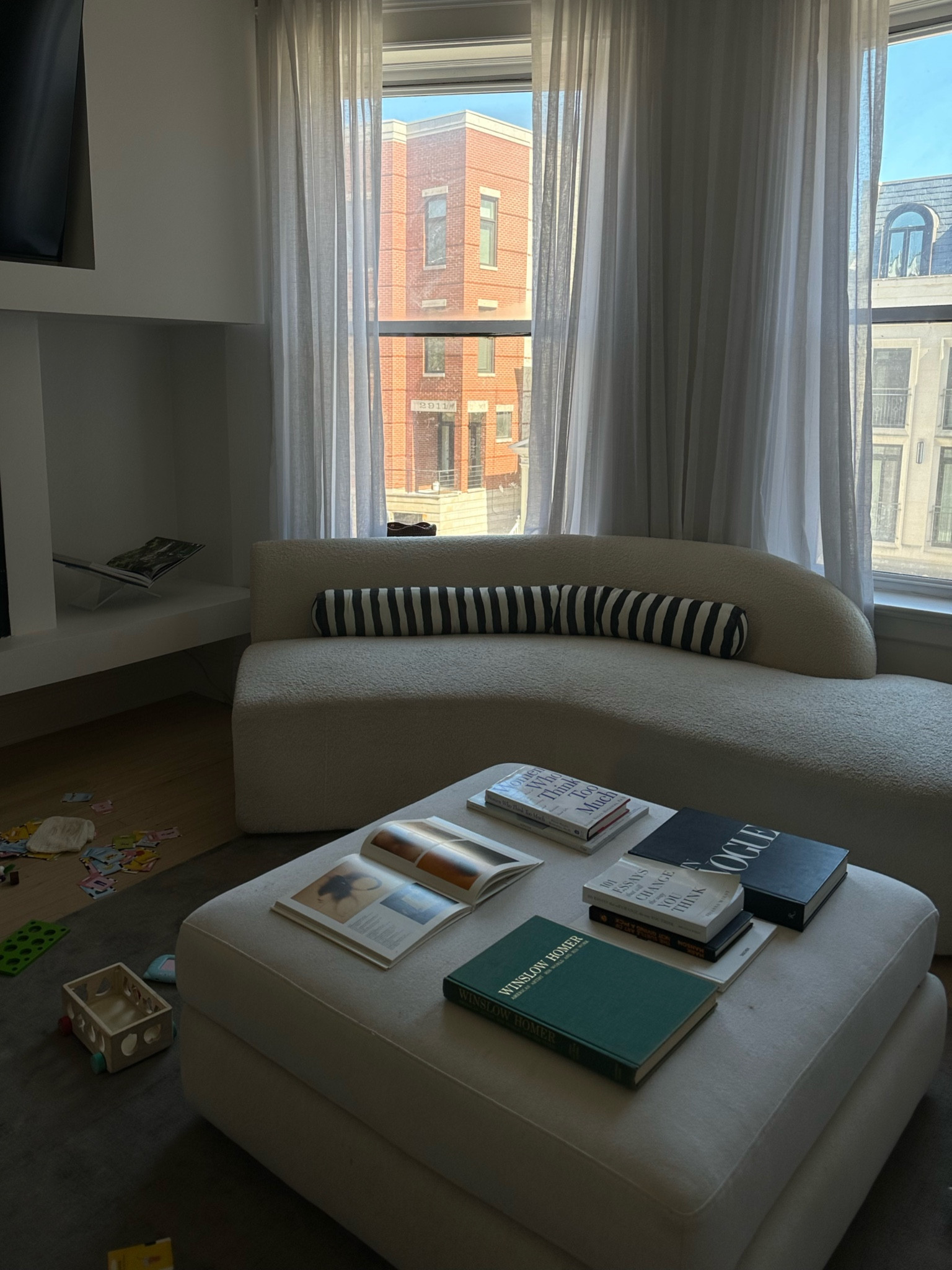 Coffee table ottoman styling 

#LTKhome