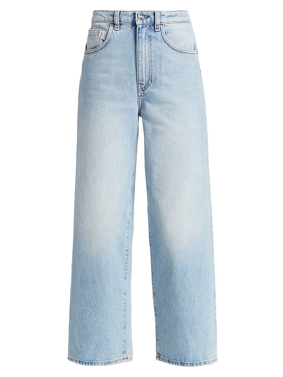 Toteme Women's Flair High-Rise Wide-Leg Jeans - Light Blue - Size 30 (8-10) | Saks Fifth Avenue