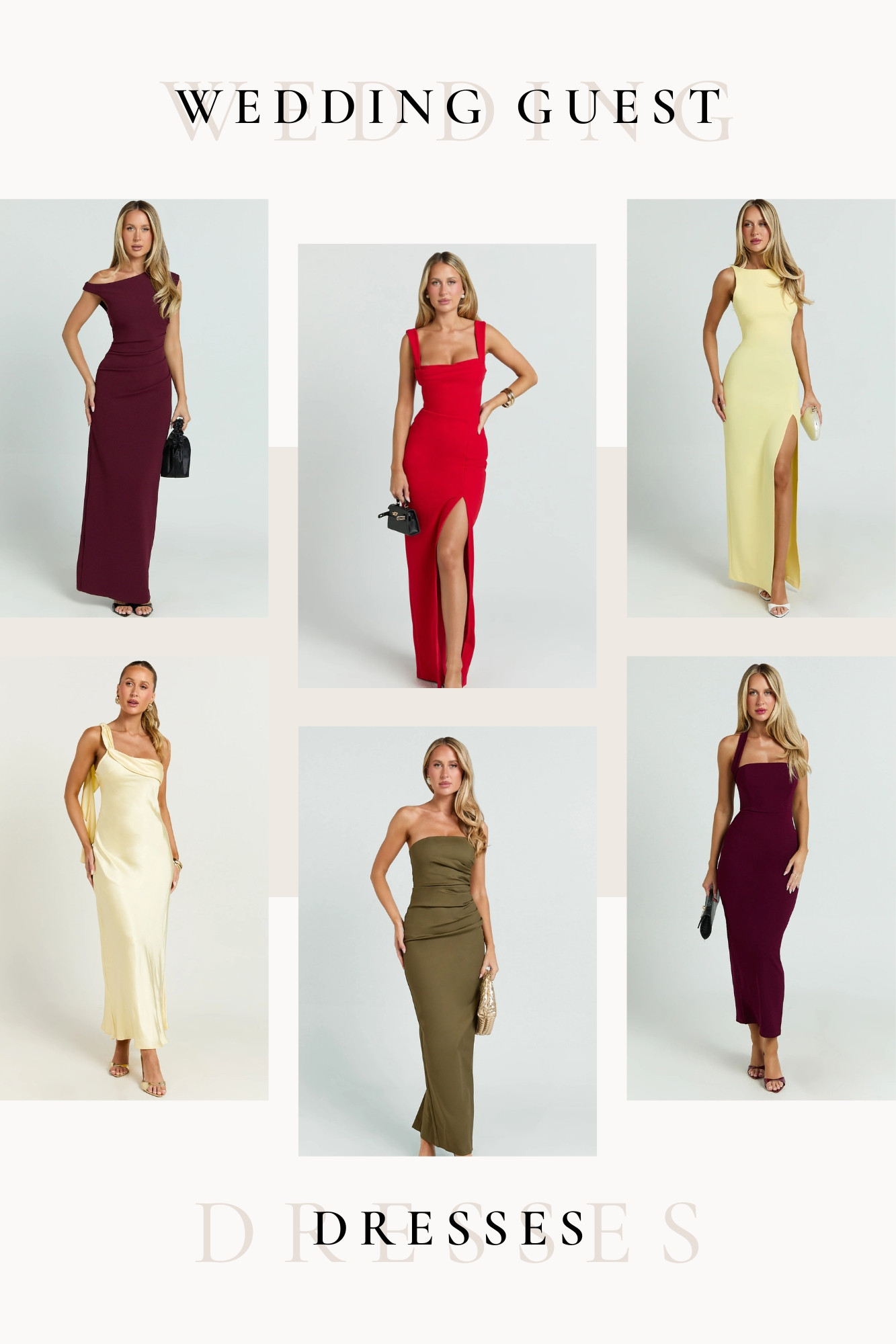 Stunning wedding guest dresses that are gorgeous and affordable from Showpo! If you are heading to a fall wedding in 2025, these are the perfect guest dresses! 

 #LTKParties #LTKStyleTip #LTKWedding