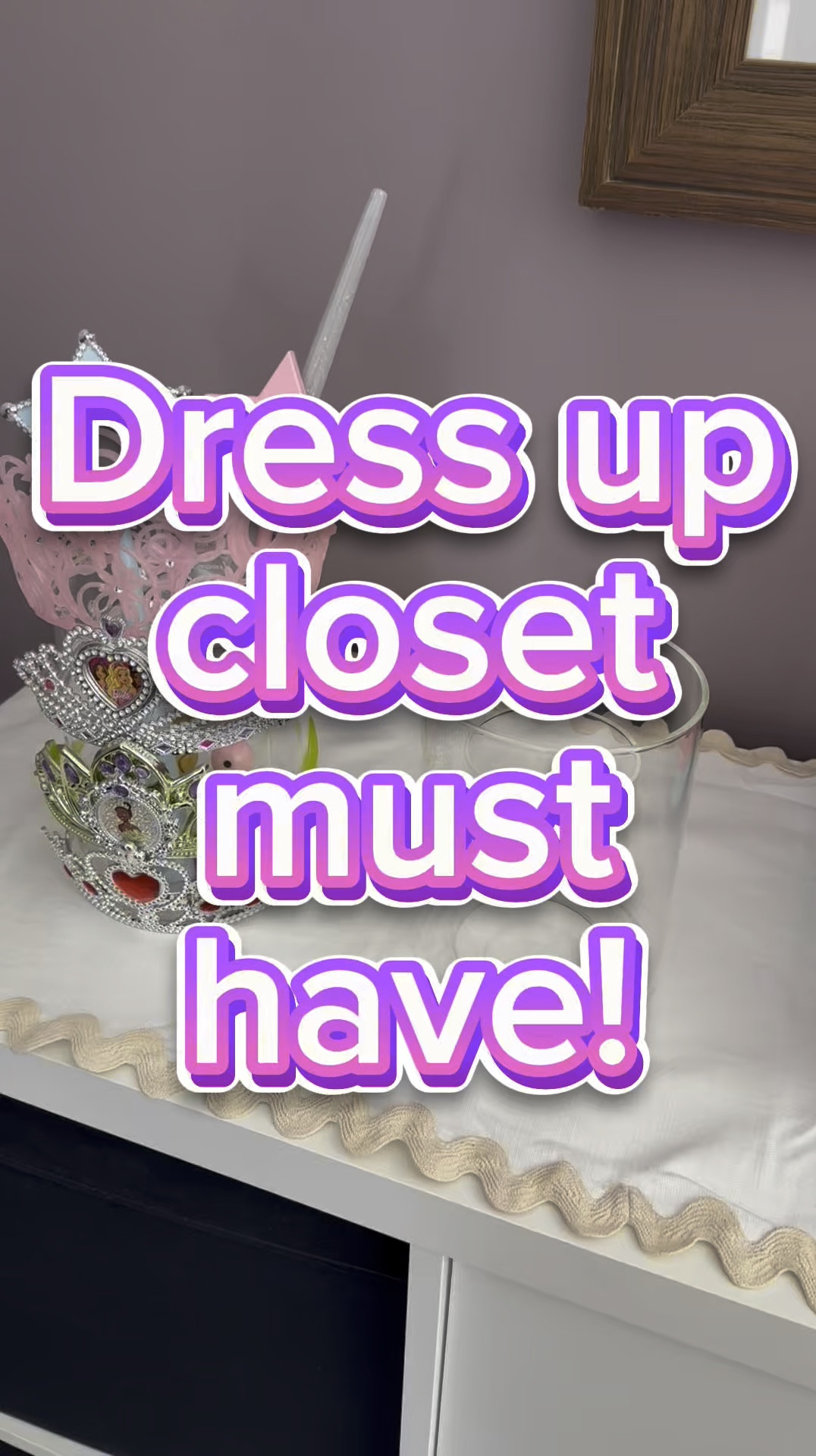 Dress up closet hack for only $5! This is a must buy! Girl mamas! 

#LTKBaby #LTKFamily #LTKKids