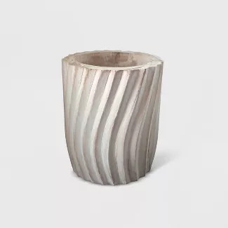 12" Textured Wood Planter - Opalhouse™ | Target