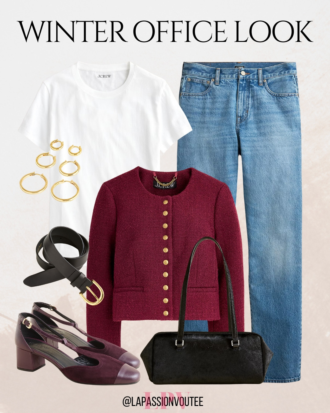 This winter work look keeps you warm, comfortable, and stylish ❄️✨ Easy layers and classic silhouettes make dressing for the office in colder months simple. A polished, wearable outfit that works for everyday workdays while keeping you cozy and season-ready. 👜🤍 

 #LTKSeasonal #LTKWorkwear