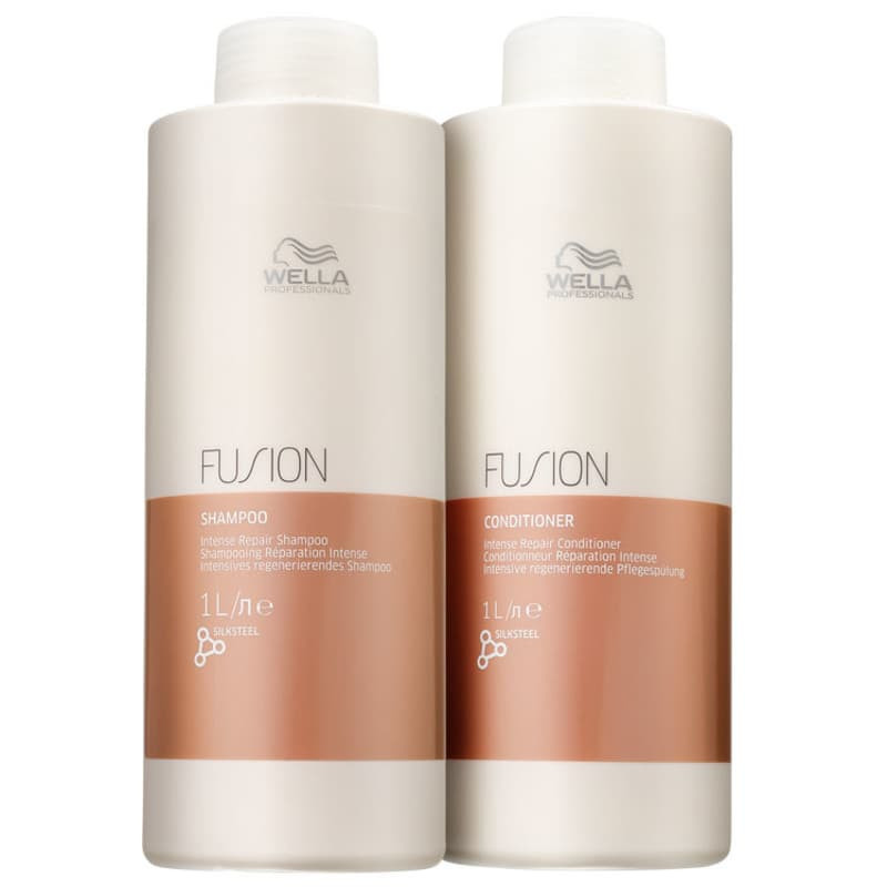 Kit Wella Professionals Fusion Salon Duo (2 Produtos) | Beleza Na Web (BR)