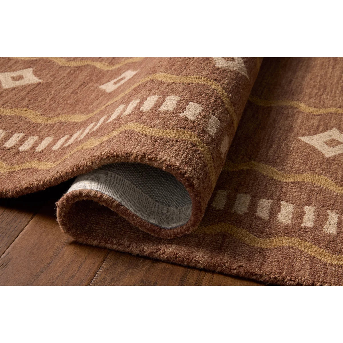 Chris Loves Julia x Loloi Alfie Clay / Spice Area Rug | Wayfair North America
