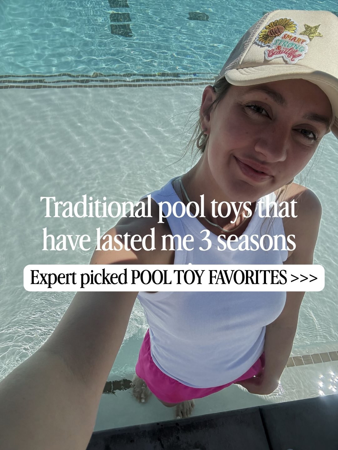 It’s officially time to start buying pool toys!😎

I thought I’d share with you a few of the toys I’ve been able to keep around for 3 summers now! Traditional pool toys that have really lasted us. Plus a few poolside favorites. #toytestingsisters