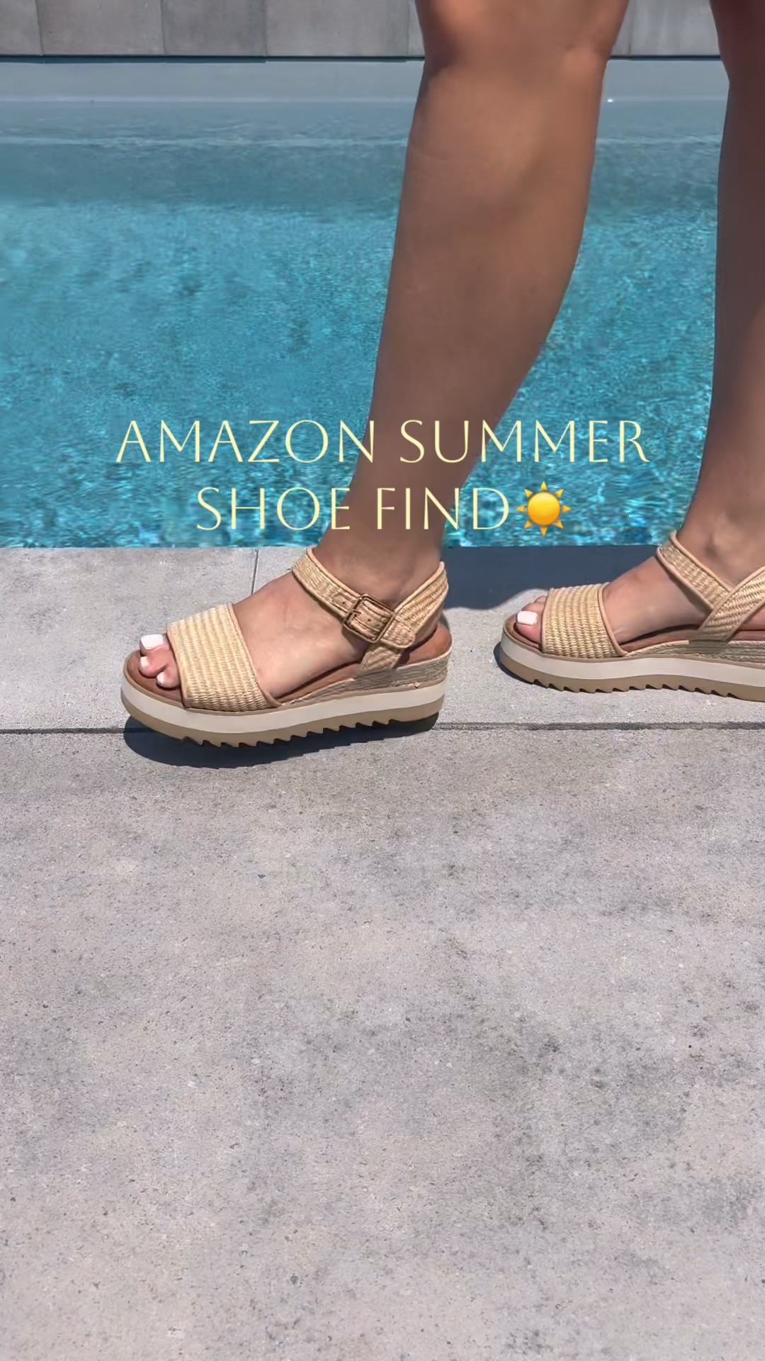 Summer shoe season just got even better! ☀️👡
I just unboxed these platform wedge sandals from Amazon, and they check all the boxes—comfortable, lightweight, and so easy to style with dresses, shorts, or your favourite summer outfits.
✔️ Fashion-forward design ✔️ Cushy insole for all-day comfort ✔️ Slip-resistant outsole ✔️ Lightweight so your feet won’t feel tired
These are definitely joining my summer shoe rotation! 🤍

#LTKsummer #LTKshoes #LTKcanada