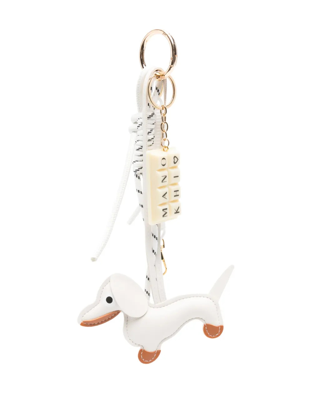 Manokhi dog-appliqué Charm | White | FARFETCH | Farfetch Global