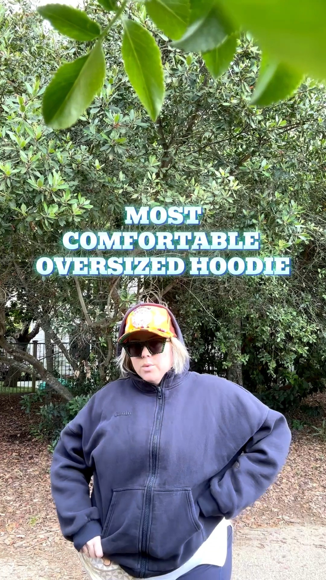 Hands down my favorite hoodie to wear daily! The Comfrt Cloud Zip in the Navy Color. I'm wearing a size Large (they run big) usually XL. #hoodie #hoodieszn #comfrt #comfrtclothing 

#LTKPlusSize #LTKMidsize #LTKootd