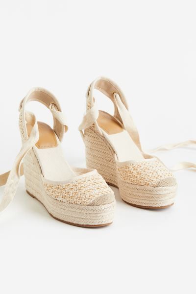 Wedge-heel Espadrilles | H&M (US + CA)