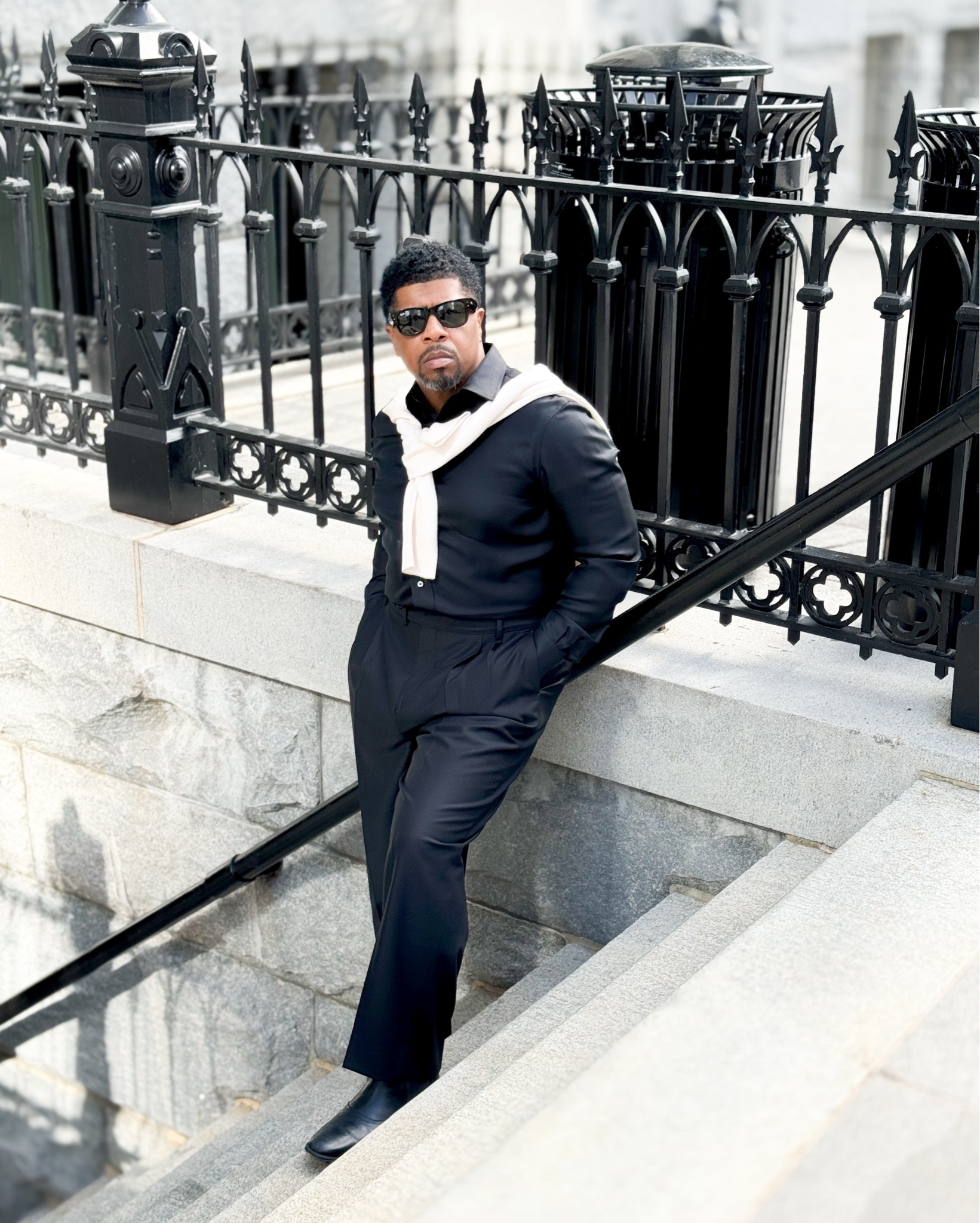 This black  shirt and wide-leg trouser combo from Banana Republic is perfect for the modern man who appreciates quality fabrics and tailored fits. The ivory cashmere adds that luxury touch. Let’s levate your wardrobe game 

#LTKMens #LTKStyleTip #LTKU