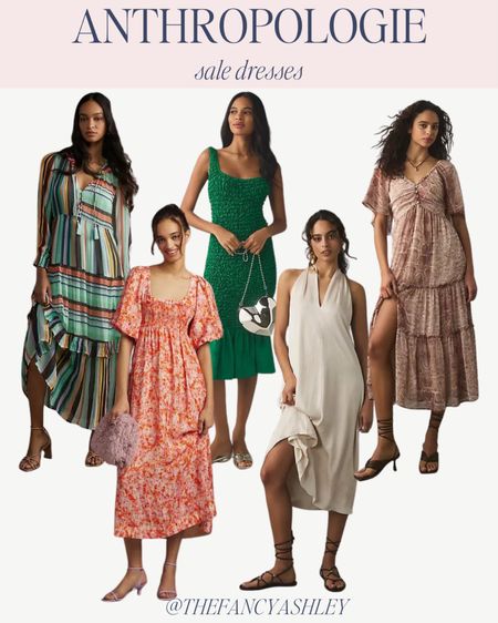 Great anthro sale dresses! Perfect for a wedding guest, graduation, or summer! 

#LTKParties #LTKStyleTip #LTKFindsUnder100