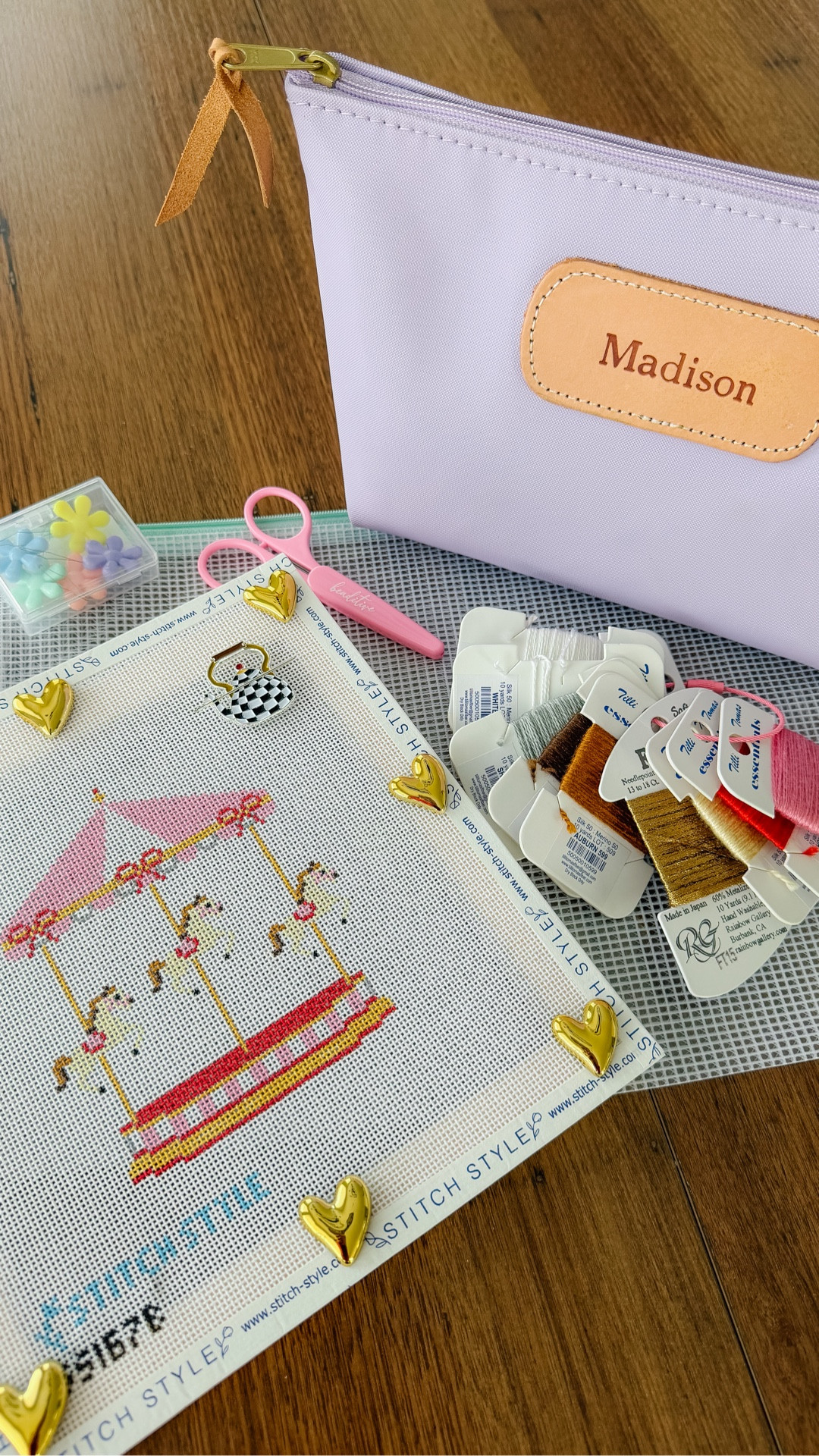 Set up my next needlepoint project with me! 🪡🤭🧵

#LTKFindsUnder50