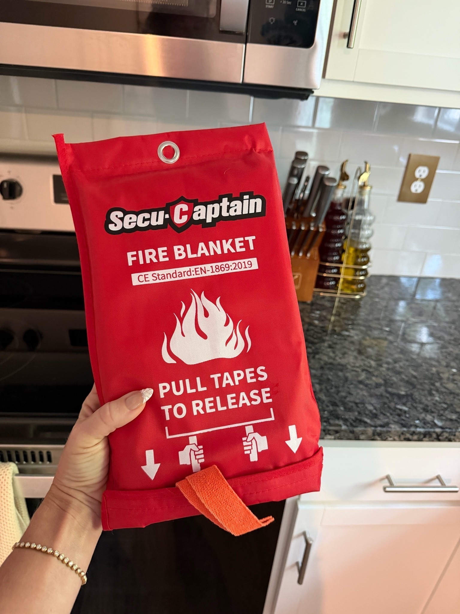 A must-have for every home. 🧯 This fire blanket is one of those safety essentials you hope you never need, but you’ll be glad to have in an emergency. Perfect for the kitchen, grill, camper, or garage for added peace of mind. ❤️✨

#LTKHome