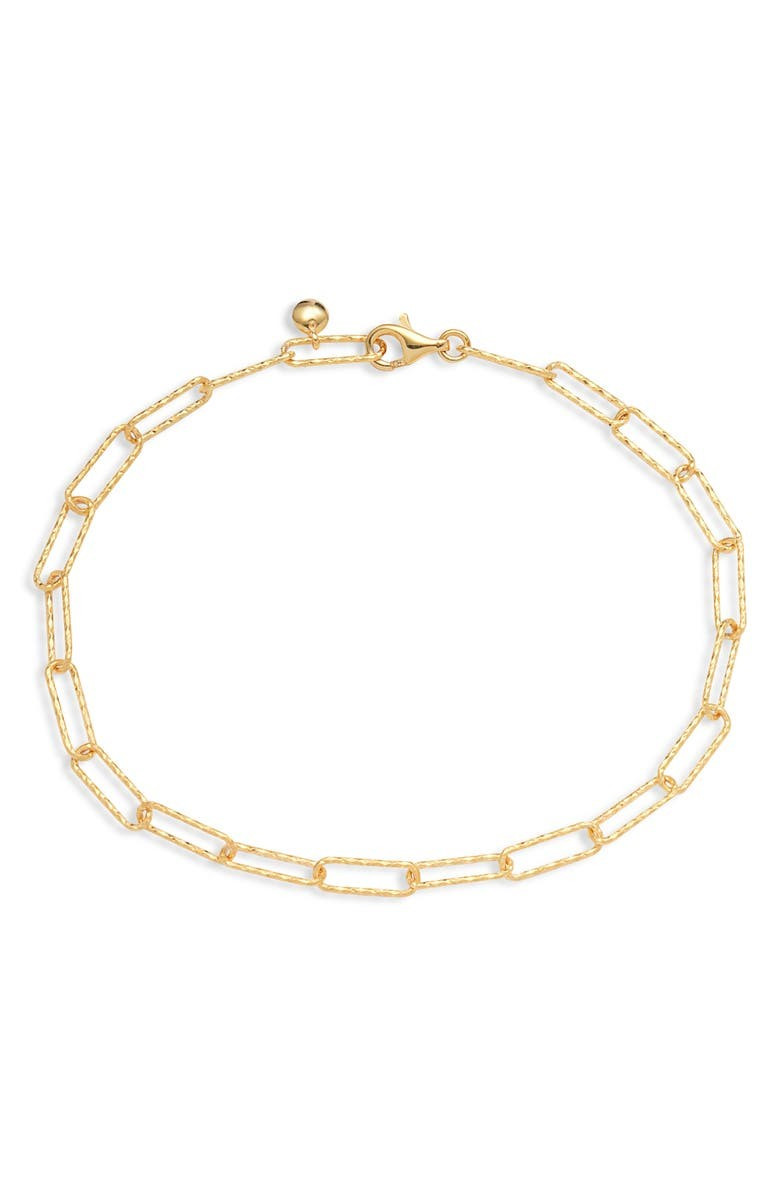 Alta Textured Chain Link Bracelet | Nordstrom