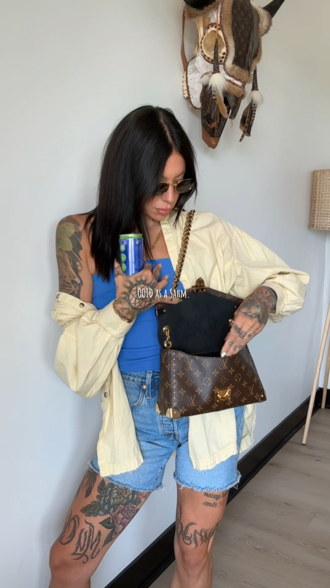 Rare sight of me in color ..  

#LTKSeasonal #LTKMidsize #LTKStyleTip